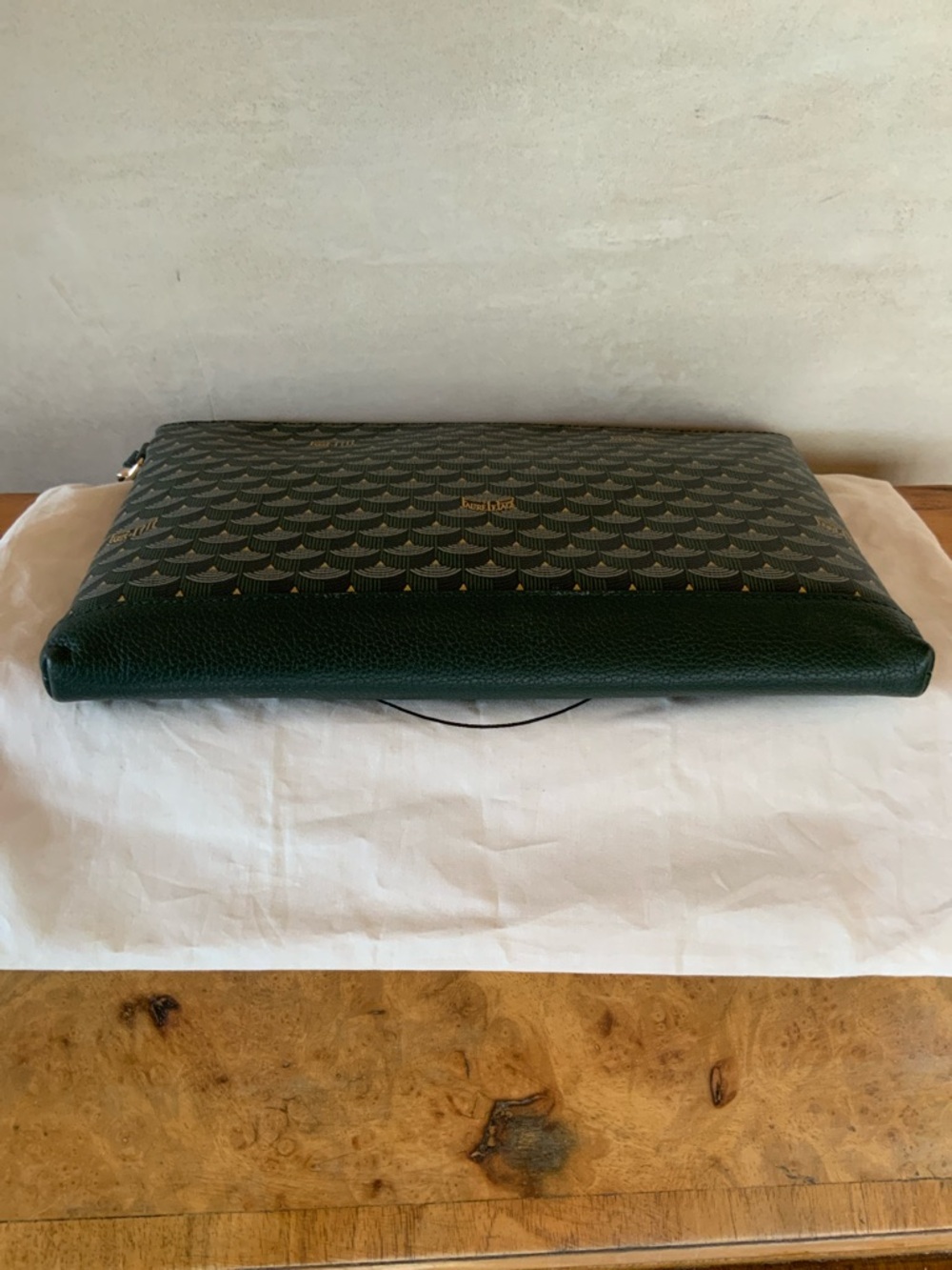 SALE🌟Faure Le Page Pouchette Zip 29 Green🌿🌷 - Picture 9 of 16